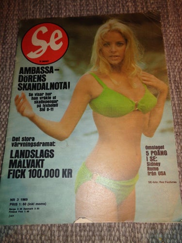 Se nr3 1969 Castros Kuba Cubas kvinnor, Sune Mangs, Sophia Loren