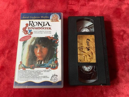 Ronja Rövardotter, VHS! (Svensksåld)