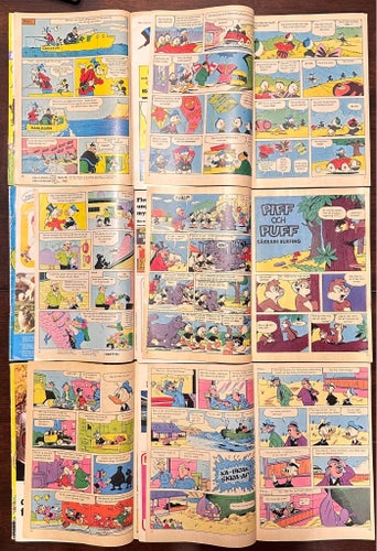 Kalle Anka & C:o, Walt Disney's, 1970-81, 9 st.