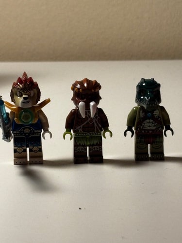 LEGO Chima Minifigurer - Laval, Sykor och Vornon