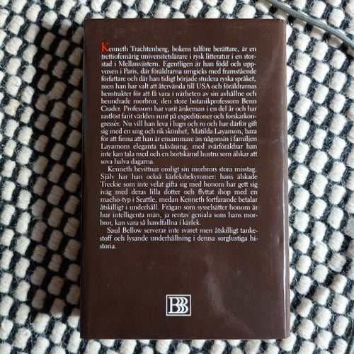 Fler dör av krossat hjärta. Saul Bellow 1988