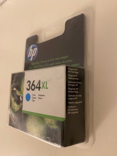 HP 364XL original bläckpatron cyan/blå (NYTT)