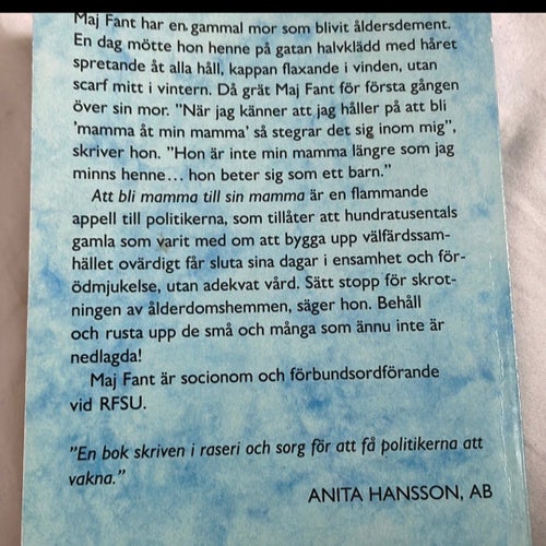 Att bli mamma till sin mamma av Maj Fant