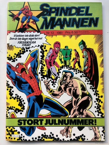 Spindelmannen Nr 12 1981