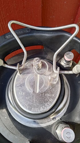 Begagnad Corneliusfat 18.9 L | Renoverad | ölbryggning