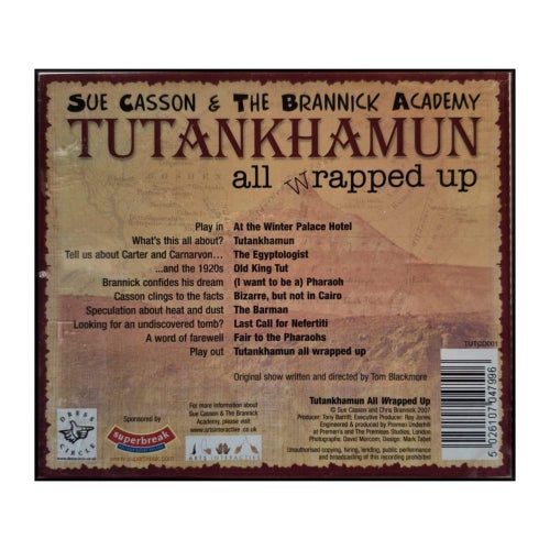 Sue Gasson & The Brannick Academy: Tutankhamun All Wrapped Up