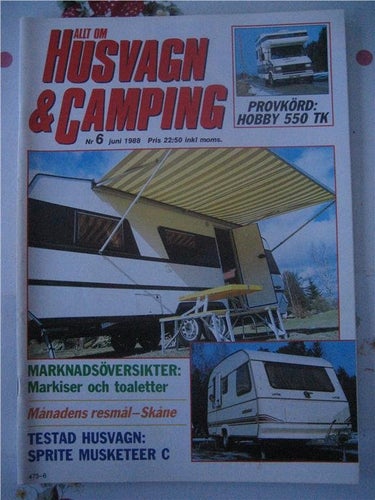 Allt om Husvagn & Camping Nr:6-1988