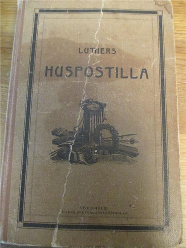 Antik bok, Luthers Postilla