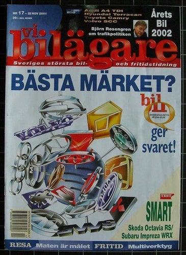 VI BILÄGARE 2001/17. Subaru Impreza, Smart. Bentley, Audi A4