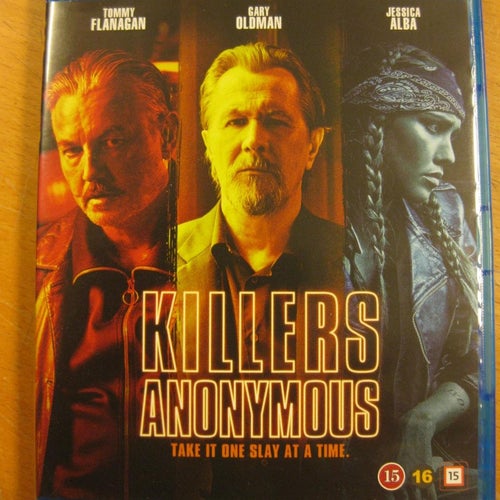 KILLERS ANONYMOUS - GARY OLDMAN, JESSICA ALBA, TOMMY FLANAGAN - BLU-RAY OKT 2019