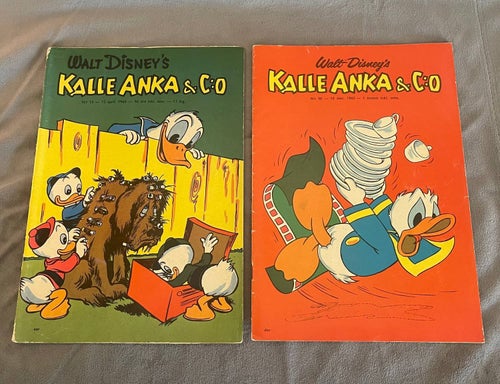 Kalle Anka X 2 , 15 - 1960 & 50 - 1963