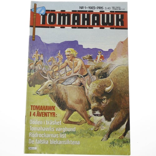 Tomahawk - 1983 - Nr 1 - Tomahawk i fyra äventyr