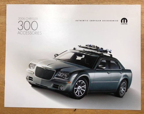 Försäljningsbroschyr Chrysler 300 Accessories 2006