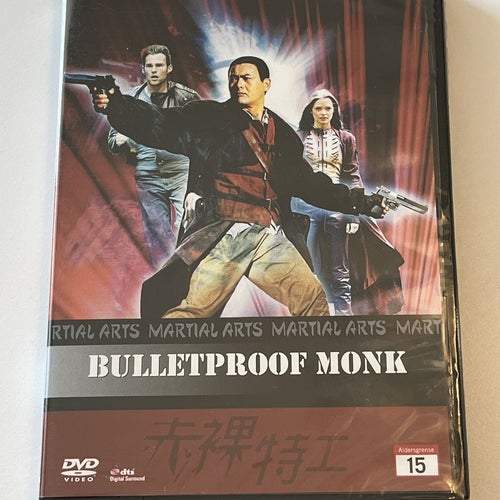 Bulletproof munk (Chow Yun-fat, 2003). Inplastad DVD