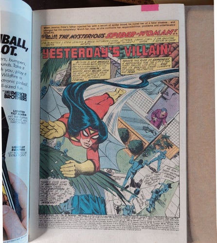 Marvel Comics Spider-Woman 1979 #33 DEC VF BEG PRIS 229 FRAKT 89