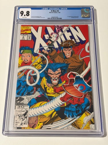 X-Men #4 (1992) – CGC 9.8 – White Pages – First App. of Omega Red