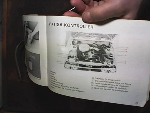 Toyota Carina A40, 1981, instruktionsbok