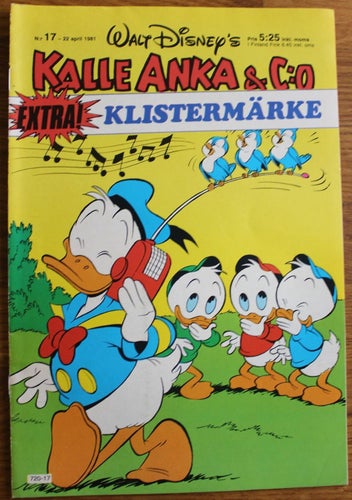 KALLE ANKA 1981 NR 17