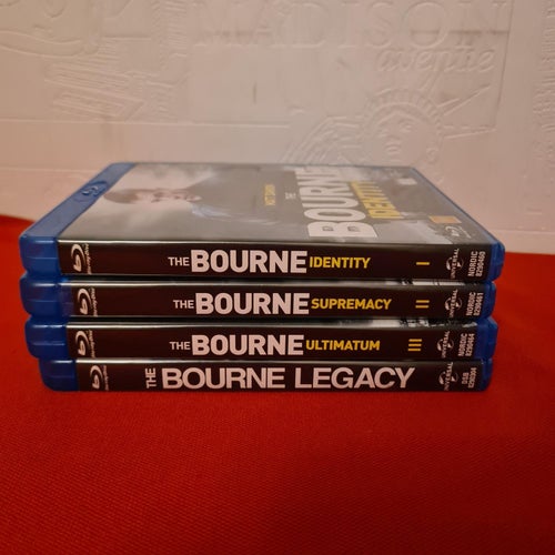 Blu-ray - The Bourne Identity/Supremacy/Ultimatum/Legacy