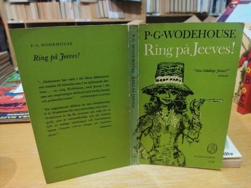 Ring på Jeeves - P. G. WodehouseBok. Very Good plus