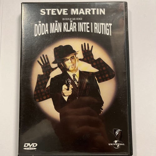 DÖDA MÄN KLÄR INTE I RUTIGT. STEVE MARTIN. DVD ACTION -02.