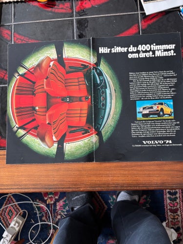 Volvo 142 144 1974 annons