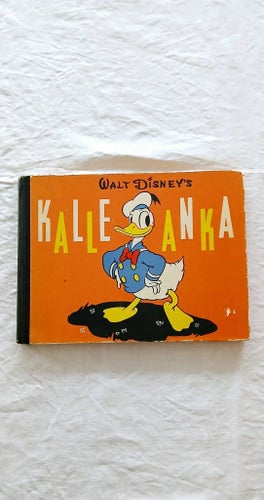 UNIK 1941! Kalle Anka ALGA-bok RARE!