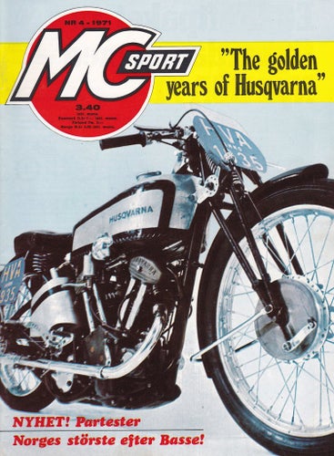 Mc Sport 1971-4 Husqvarna.Zündapp KS 125.Yamaha XS1.Triumph