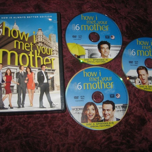 HOW I MET YOUR MOTHER SÄSONG 6 (JOSH RADNOR,JASON SEGEL) 3-DISC DVD