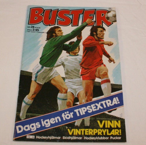Buster - 1976 - NR 24 - Åshöjden, Pelé Serie, Super Mac