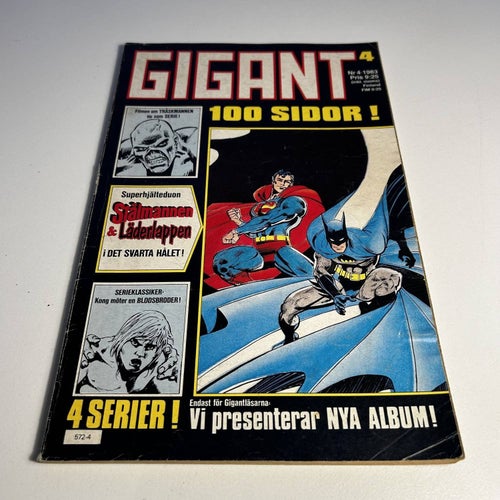 Gigant nr 4 1983, bra skick! VG