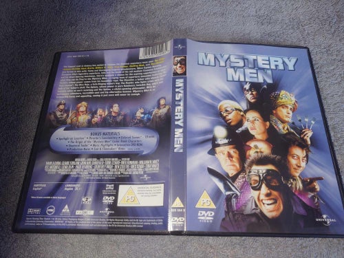 Mystery Men (Ben Stiller, Hank Azaria, William H Macy, Lena Olin m fl)