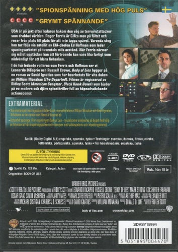 Body of Lies (DVD) DiCaprio, Crowe