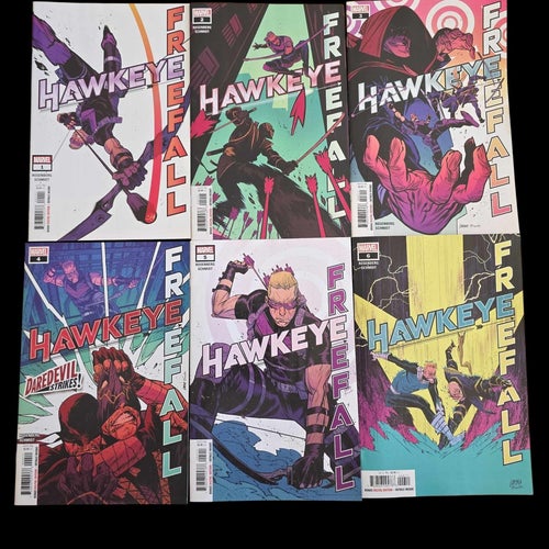 Hawkeye Freefall (2020 Marvel) #1-6 Complete Series