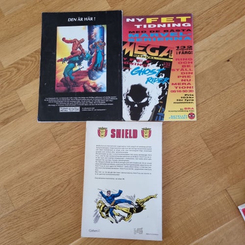 2000+ Äventyr bortom tid och rum, Conan, Nick Fury