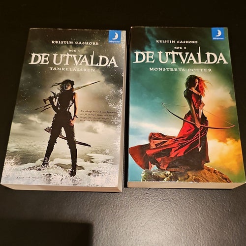 De utvalda: Tankeläsaren & Monstret dotter av Kristin Cashore pocket