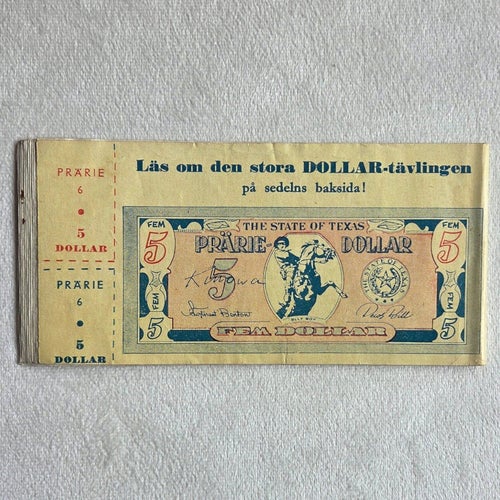 PrärieSerier Nr. 6 från 1956. I väldigt fint skick. FN