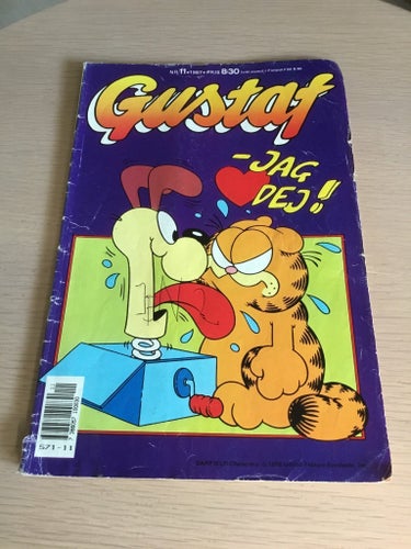 Gustaf Serietidning 1987 Nr 11 Gustaf och hans vänner