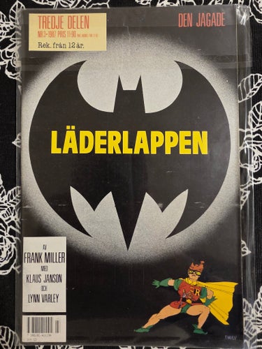 Läderlappen av Frank Miller, 1987