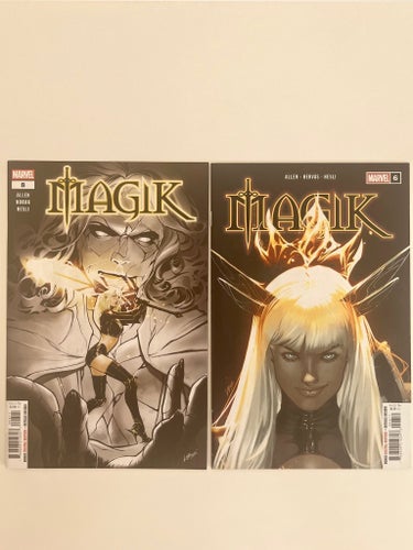 Magik från X-Men Marvel Comics issue 6 & 8 av Allen, Horak, Hérvas, Hesli