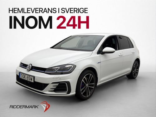 Volkswagen Golf GTE 204hk Cockpit Värmare P-Sensorer CarPlay