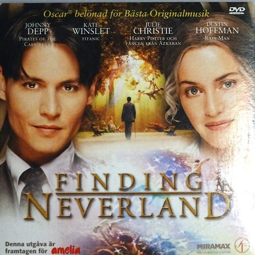 Finding Neverland DVD. FINT SKICK.