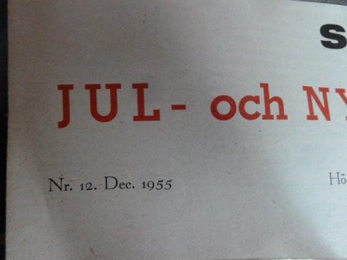 GRÖNKÖPINGS VECKOBLAD, 1955 DEC. 12, TIDNING
