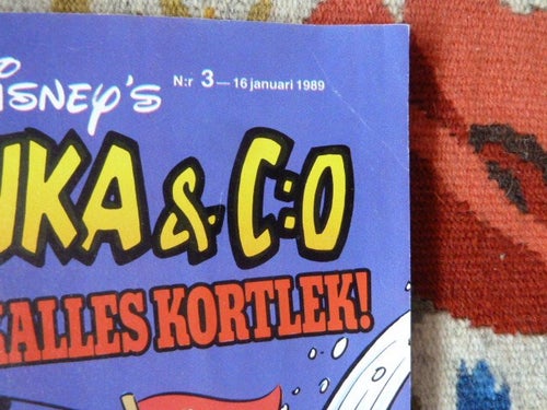 KALLE ANKA & C:O NR03, 1989,