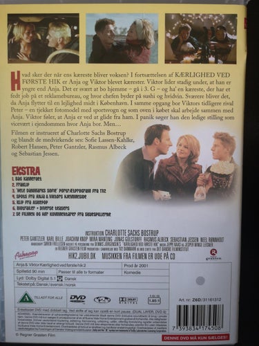 Anja & Viktor (2001) Charlotte Sachs Bostrup med Robert Hansen.
