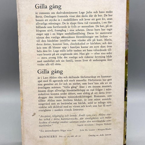 Gilla gång av Lars Ahlin (Klassiker)