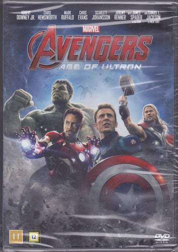 DVD / Avengers: Age Of Ultron / Scarlett Johansson, Chris Evans / Ny & Inplastad