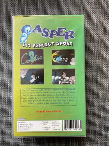 Casper - Ett vänligt spöke - VHS