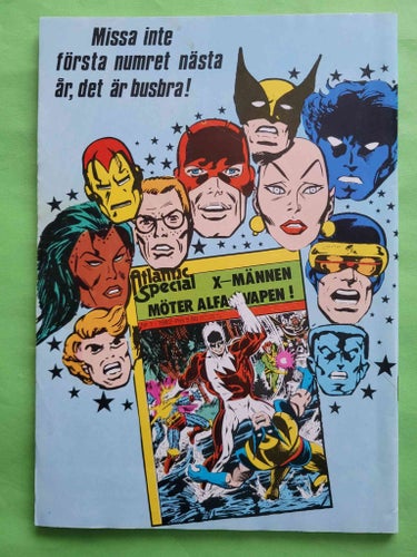 Atlantic special nr 7 från 1981 - Daredevil besegrar Terrax!