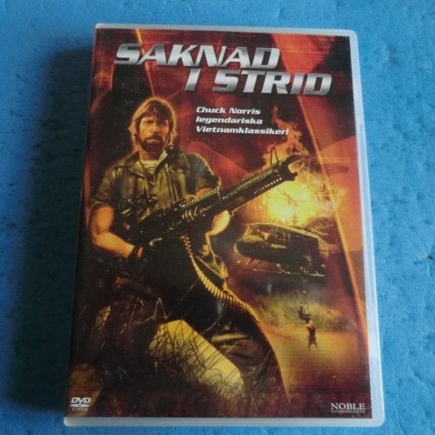 saknad i strid 1984 DVD 2007 TOPPSKICK missng in action chuck norris samfraktar